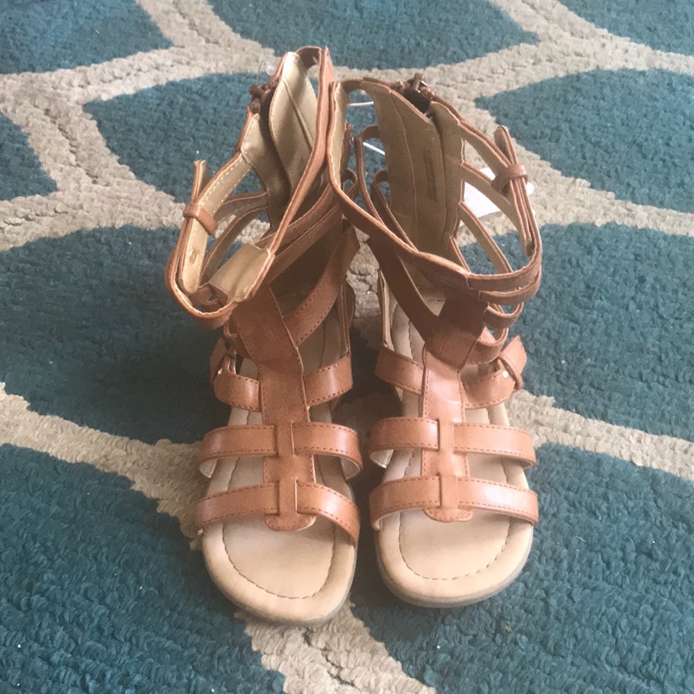 Kids Size 13 gladiator sandals